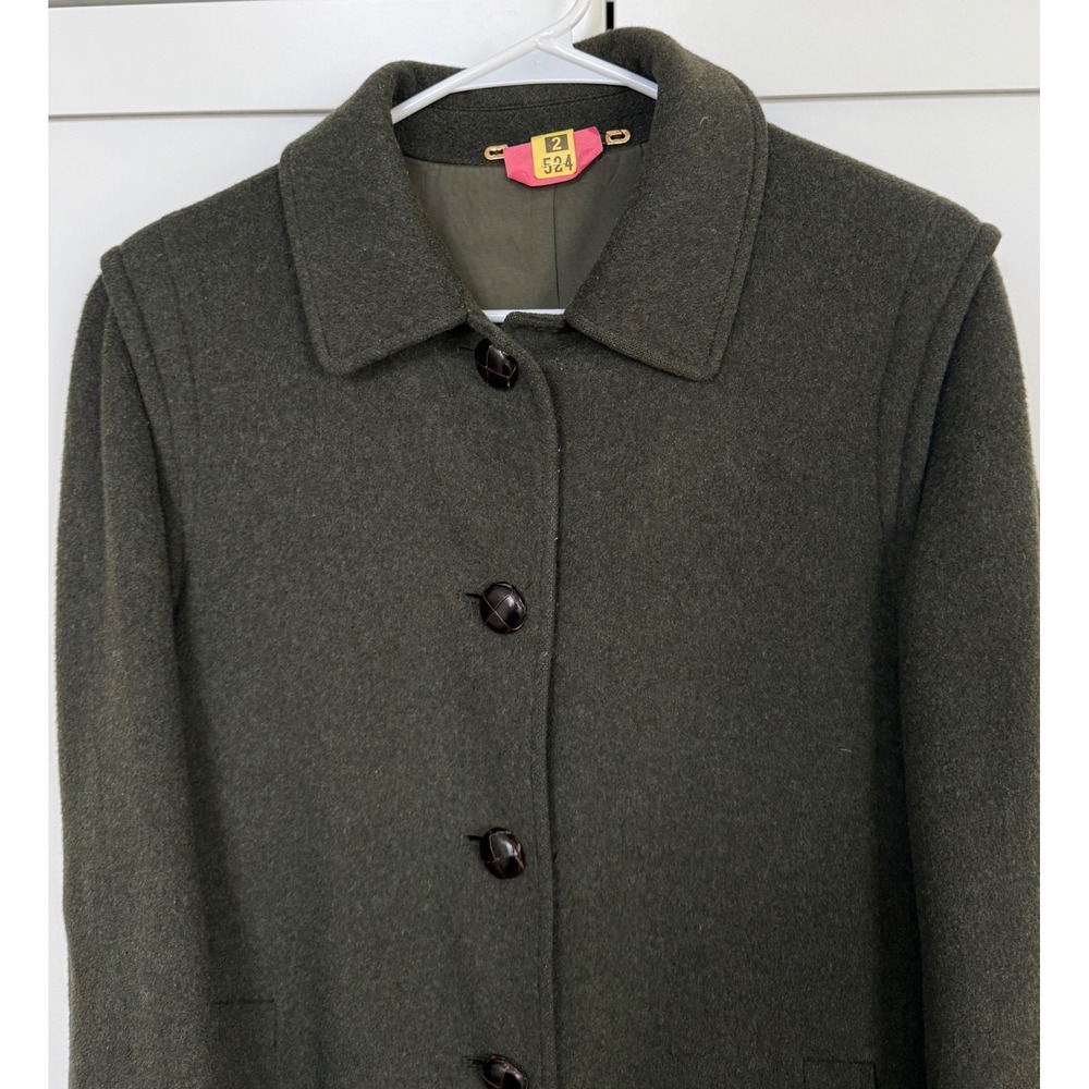 VTG 70's Green Wool Womens Coat Small Wenger Authentic Austrian
Trachten‎ 80's - Picture 5 of 16